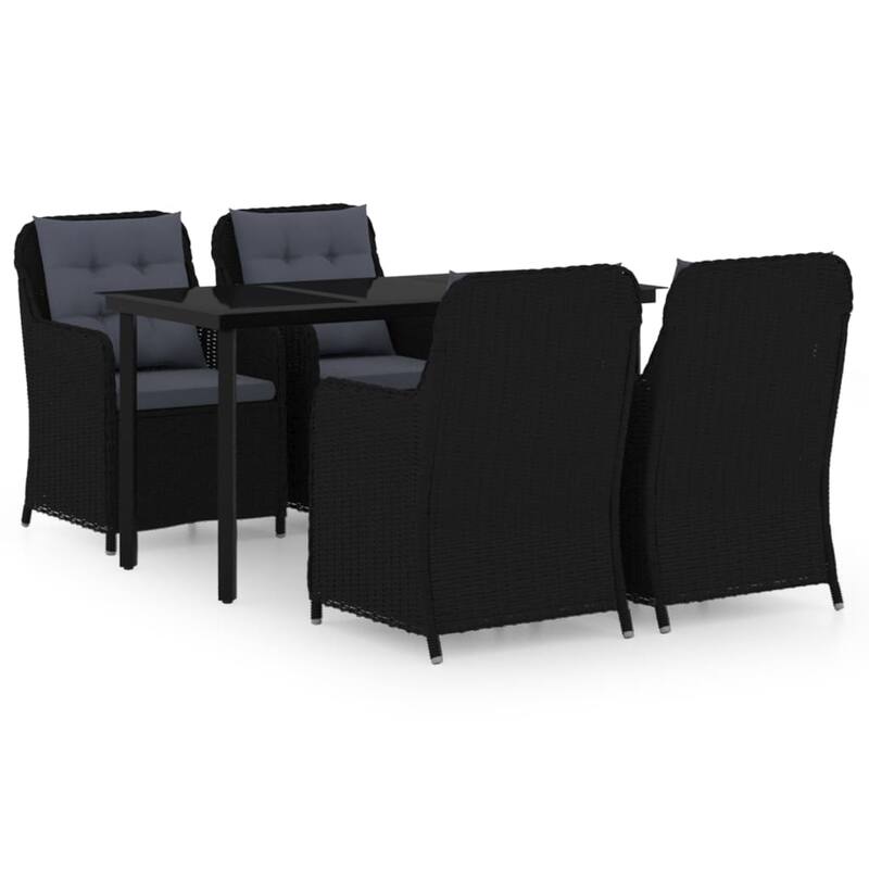 vidaXL Patio Dining Set Outdoor Dining Set Table and Chair Set for Garden
