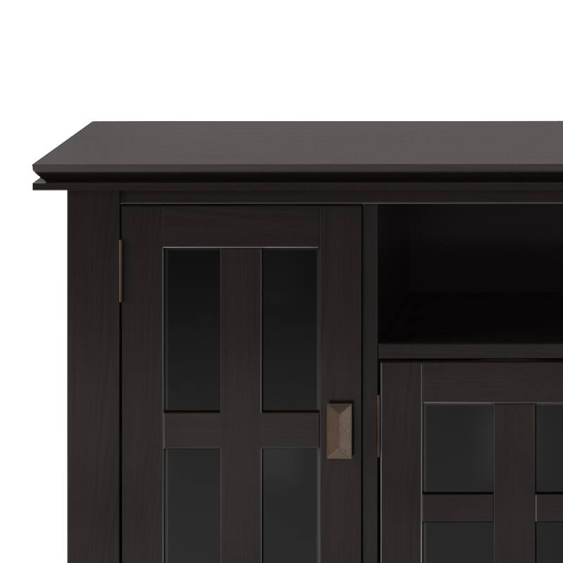 WYNDENHALL Stratford SOLID WOOD 72" Wide TV Media Stand For TVs up to 80"