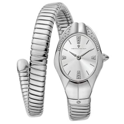 Christian Van Sant Women's Naga Silver Dial Watch - CV0881 - 6 (36)