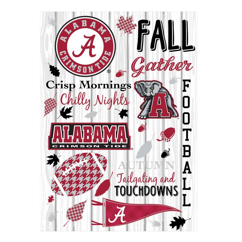 University of Alabama, Moire Flag, House Size, Fall Seasonal