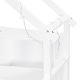 preview thumbnail 14 of 26, Full Size House Platform Bed with LED Light, 2 Drawers & Storage Shelves, Wooden House-Shaped Daybed Sofa Bedframe w/ Guardrail