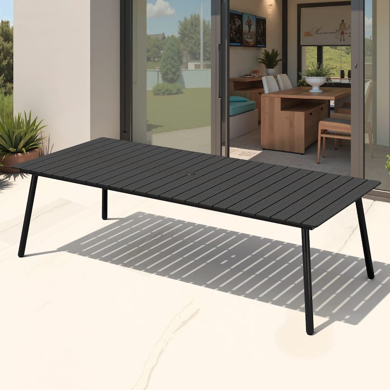 VredHom Outdoor Patio Aluminum Dining Table