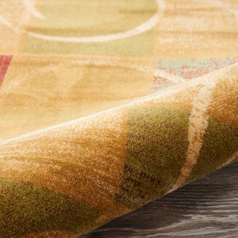 Nourison Expressions Geometric Abstract Cubist Area Rug