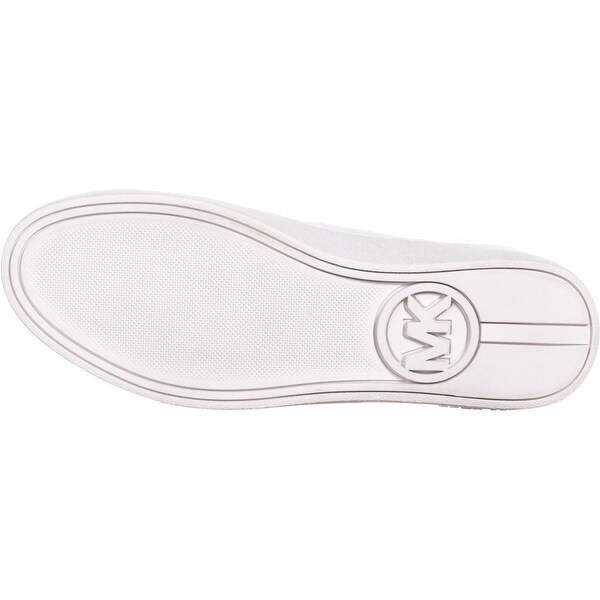 michael kors irving lace up silver