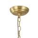 preview thumbnail 24 of 23, Mid-Century Modern 1-Light Bell Dome Large Pendant Light 17.7in