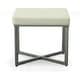 preview thumbnail 3 of 4, Carolina Living Summer Vanity Bench - White/Chrome