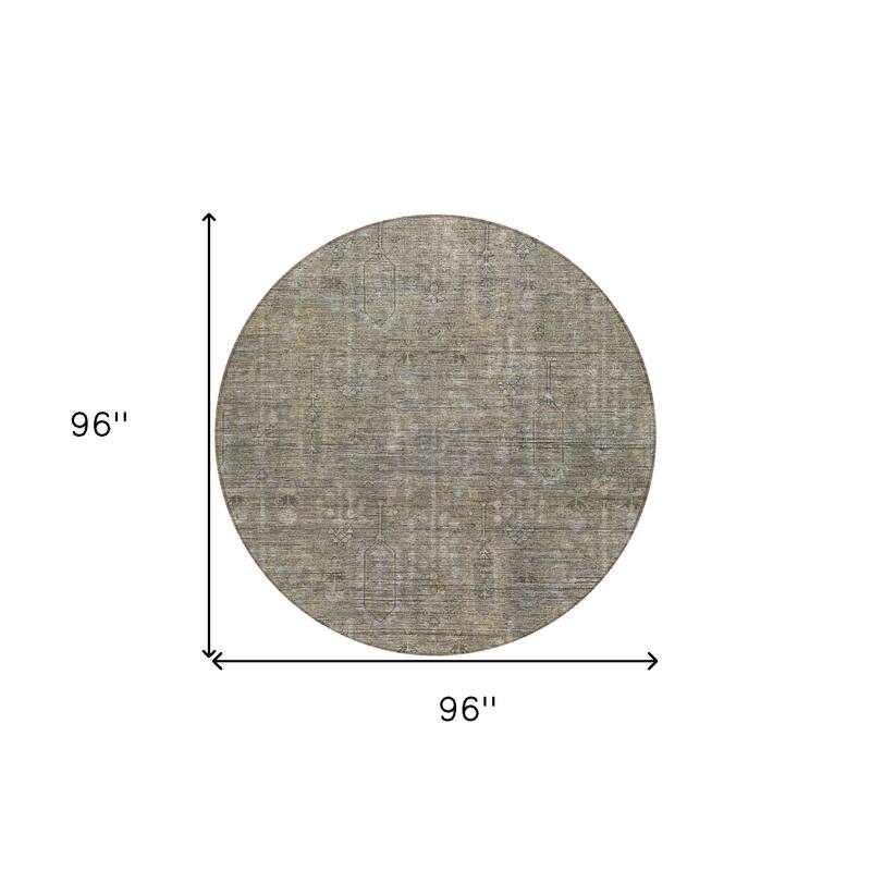 HomeRoots Southwestern Transitional Rectangle Outdoor Rug