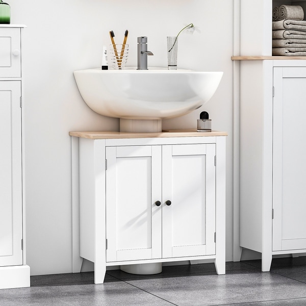 Vanity u hot sale shaped under sink