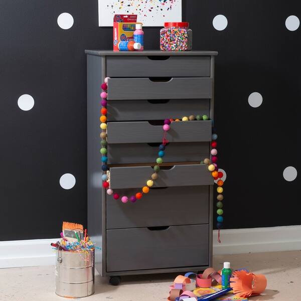 slide 2 of 29, Bridgton Tall Storage Roll Cart