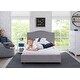 preview thumbnail 5 of 3, Upholstered Twin Bed