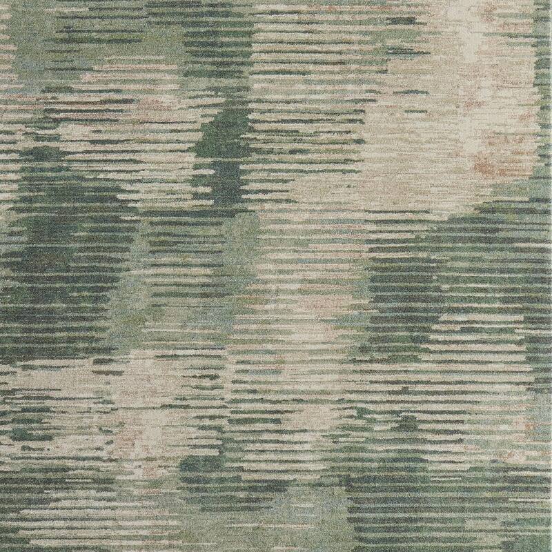 HomeRoots Abstract Industrial Rectangle Area Rug