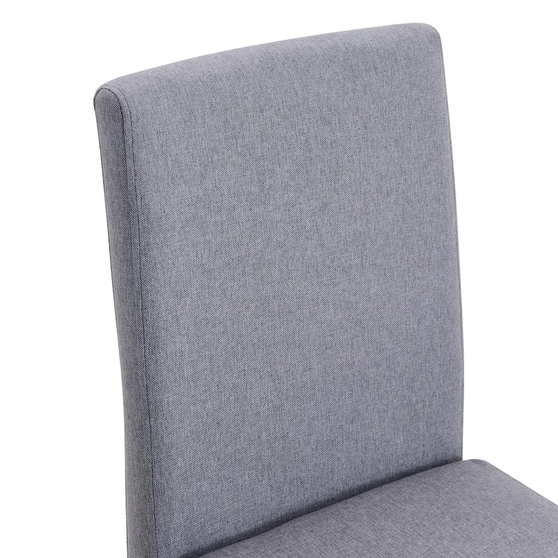 Two Linen-Cotton Dining Chairs(Set Of 2)
