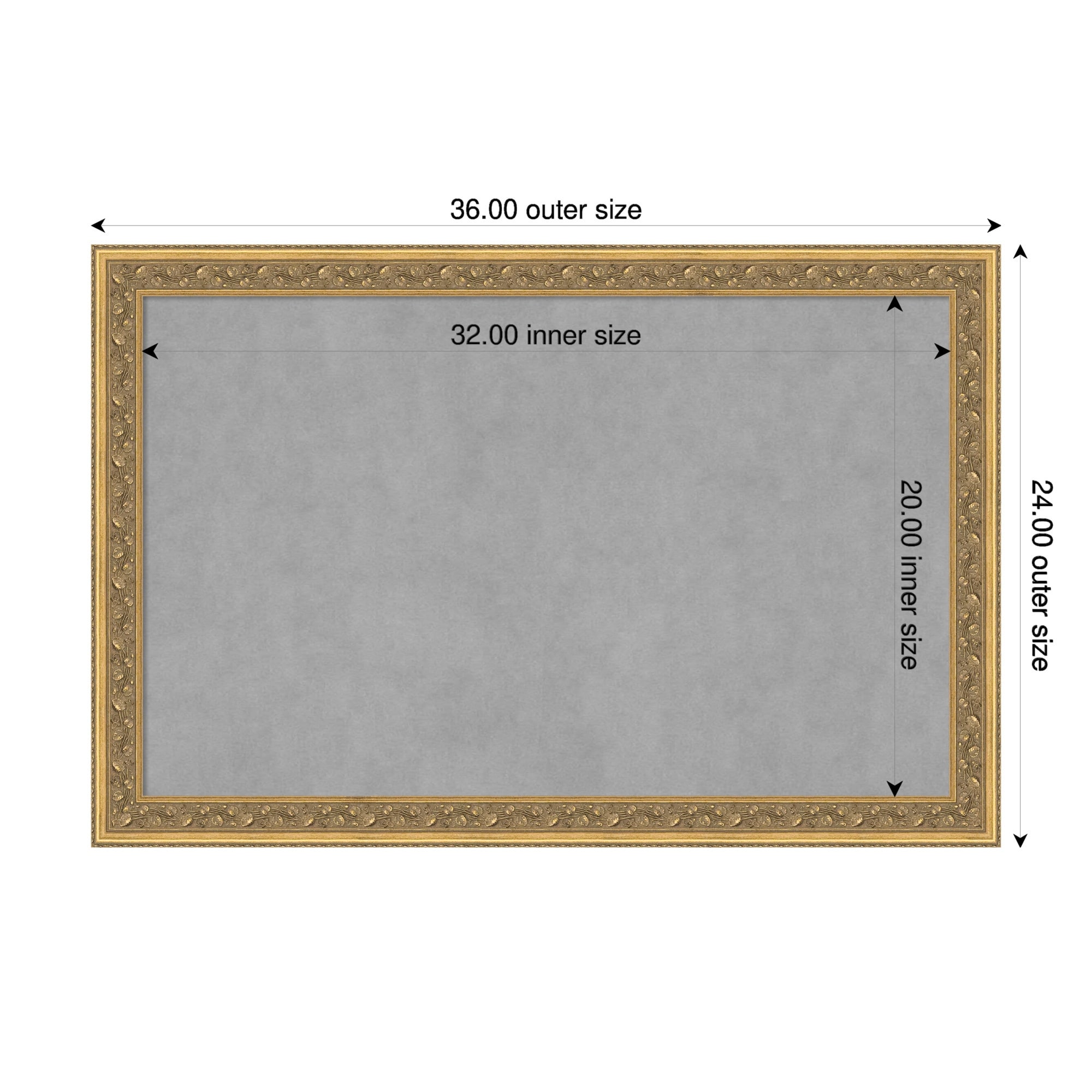 Amanti Art Carter Dark Gold Framed