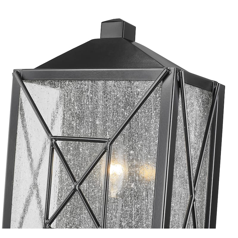 Millennium Lighting Caswell Outdoor Wall Sconce in Powder Coat Black