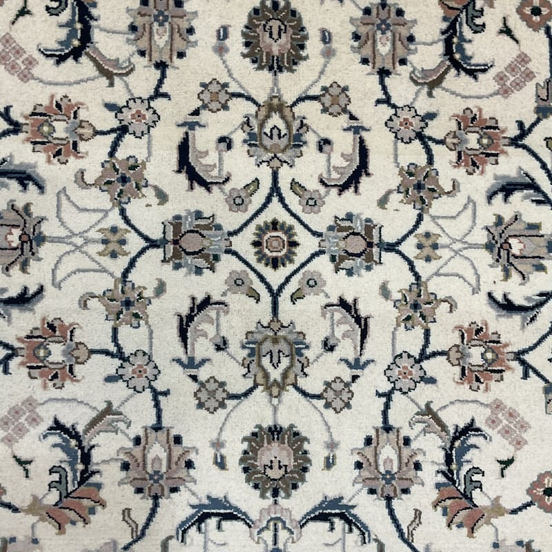 HERAT ORIENTAL Handmade Kashmiri Wool & Silk Rug - 3'10" x 6'2"