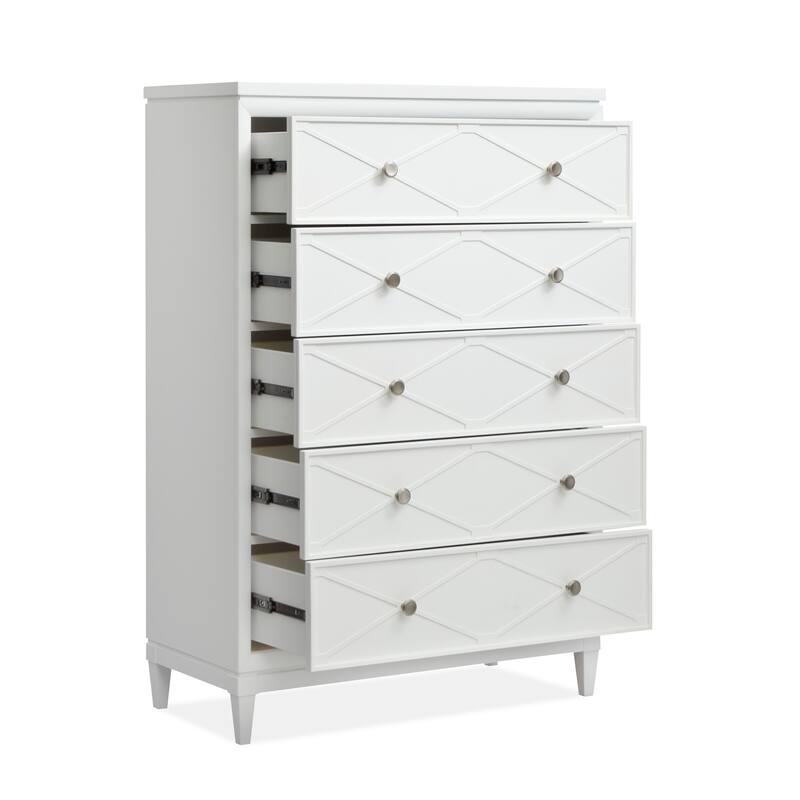 Magnussen Home Springhouse Whisper White Drawer Chest