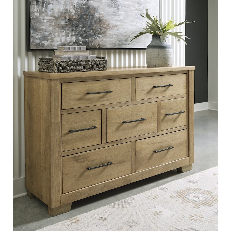 Signature Design by Ashley Galliden Light Brown Dresser