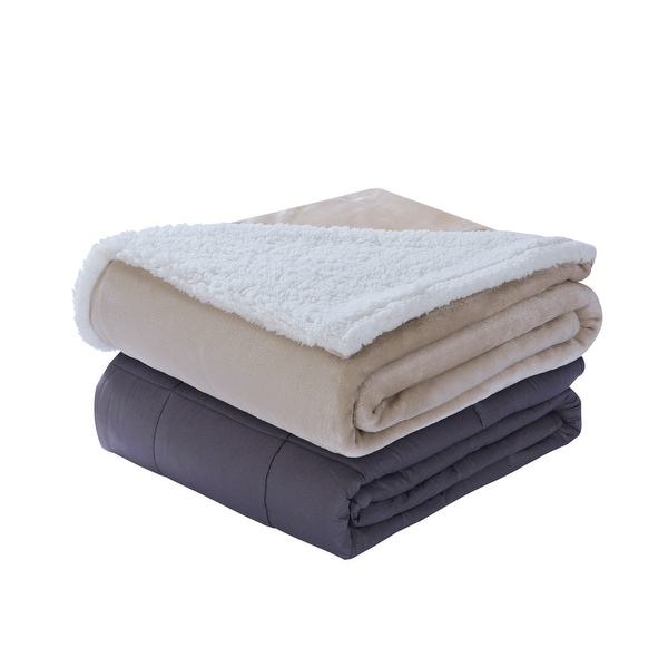 Bed bath and clearance beyond sherpa weighted blanket