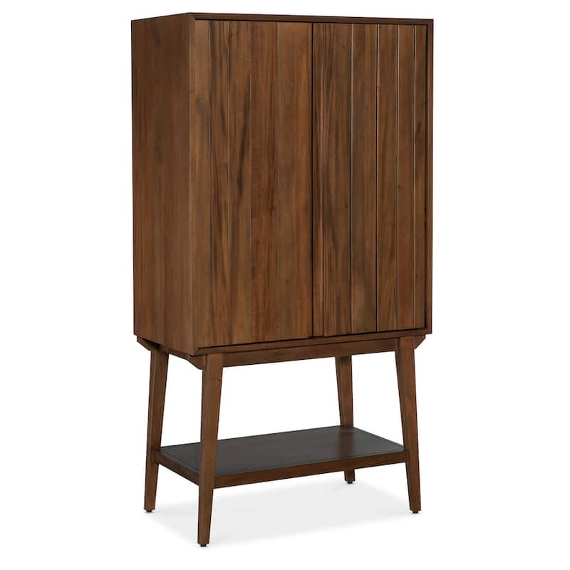 Hooker Furniture M21-50300-85 Orson 36" Wide 1 Drawer Mahogany Accent - Dark Mahogany