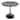 Bristol 36" Round Dining Table for 4 with MDF Top and Sleek Black Iron Base for Kitchen & Dining Room
