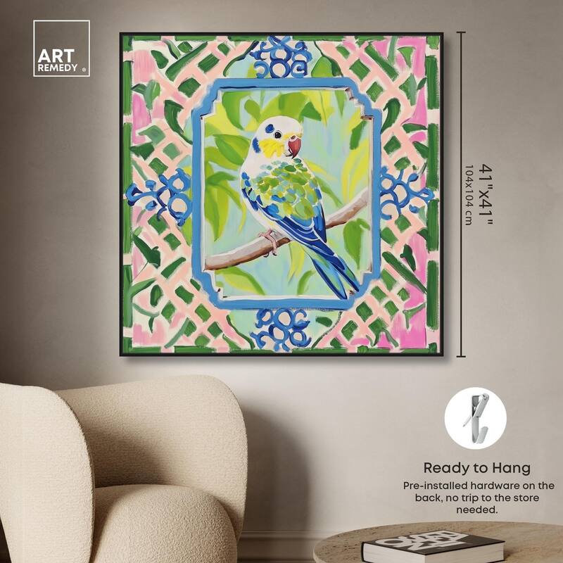 Garden Gate II Canvas by Art Remedy