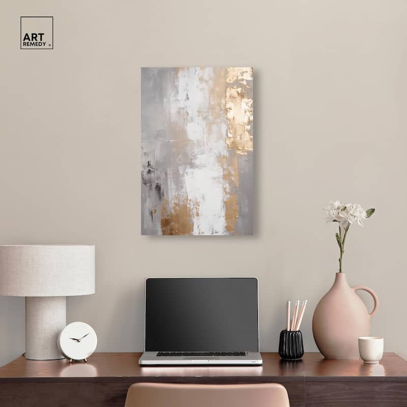 Woven Reminiscence III Canvas by Art Remedy, Gallery Wrapped