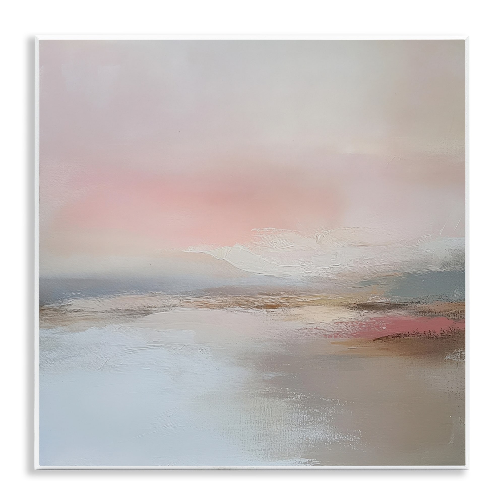 Stupell Muted Landscape Distant Horizon Wall Plaque Design by Petal Prints Design