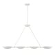 preview thumbnail 8 of 9, Kovacs P1318 Undertas 4 Light 48" Wide Linear Chandelier