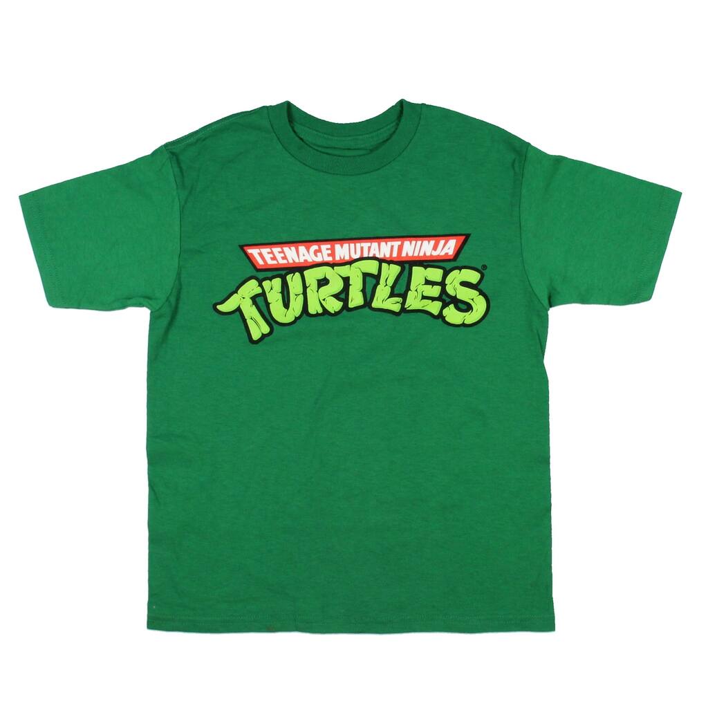 Teenage Mutant Ninja Turtles Little Boys' TMNT Classic Logo T-Shirt Tee