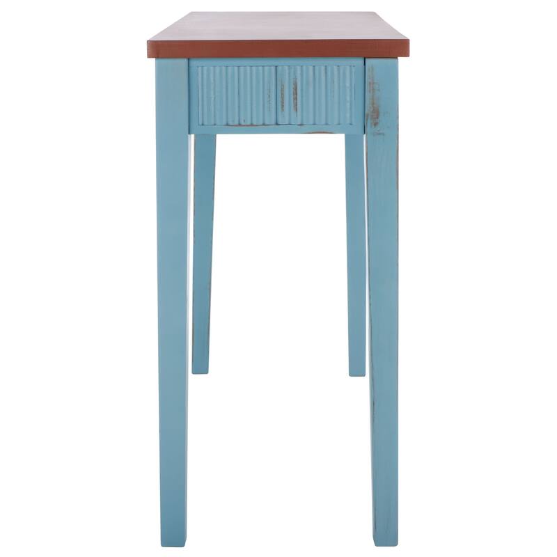 SAFAVIEH Loma Grey Console Table - 43.3" x 15.8" x 32" - 43Wx16Dx32H