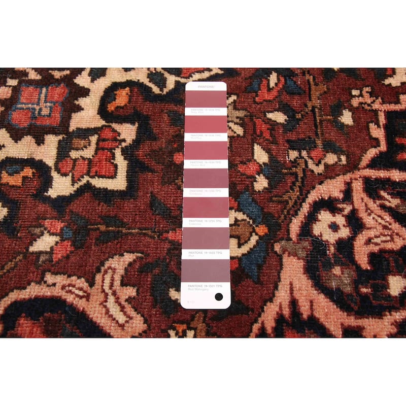 ECARPETGALLERY Hand-knotted Kayseri Vintage Brown Wool Rug - 4'6 x 6'11