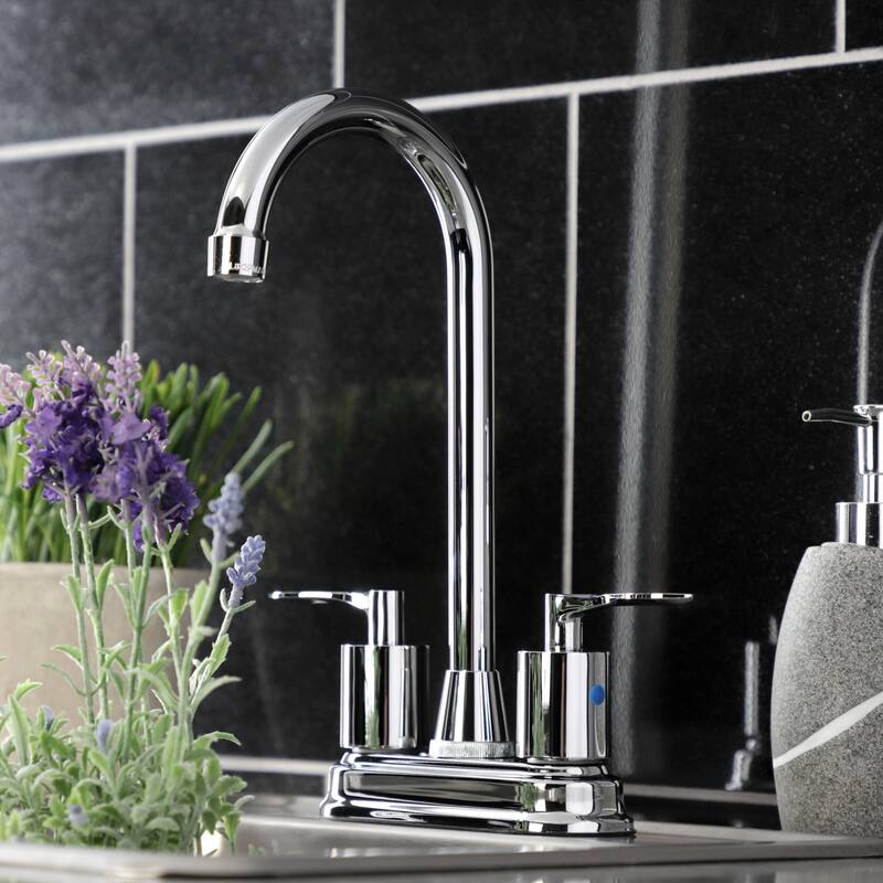 Kingston Brass Serena Centerset 4 in. Centerset Bar Faucet