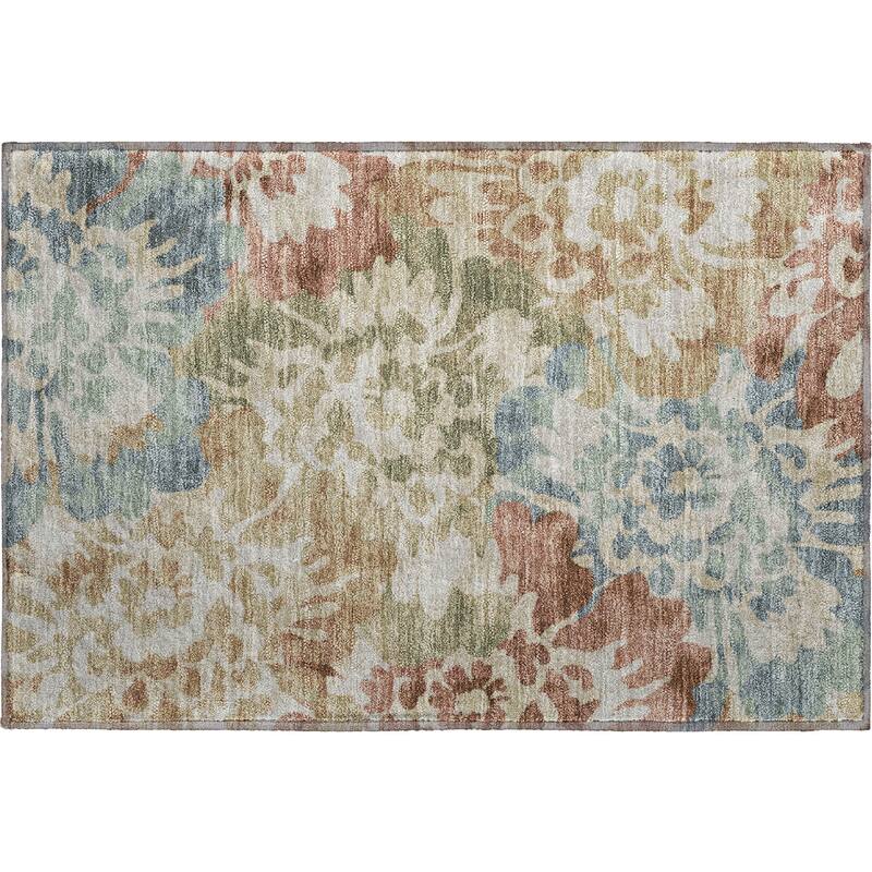 Premium Washable Super Soft Modern Floral Mayfield Rug