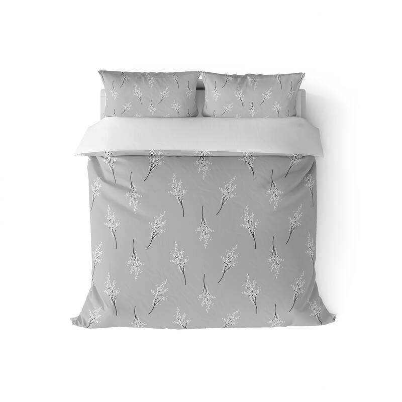 MEADOW IN GREY Duvet Cover By Kavka Designs Bed Bath & Beyond 32307831