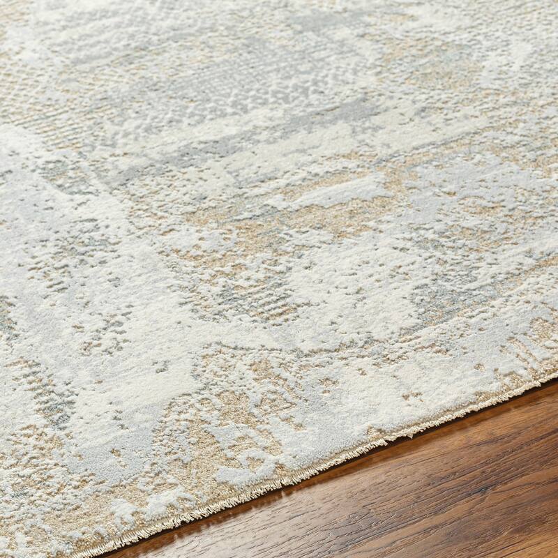Oleander Distressed Abstract Area Rug