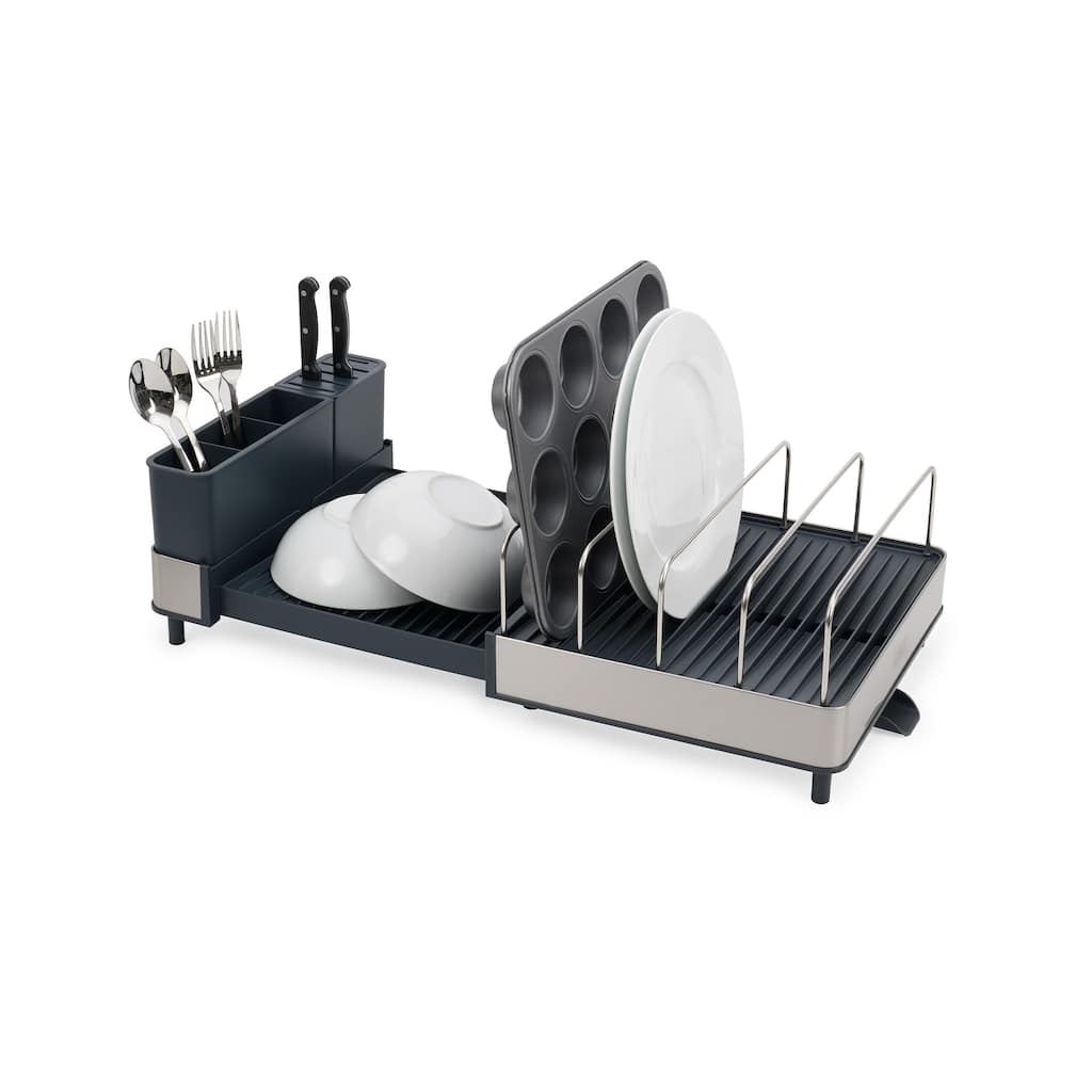 Joseph Joseph Max Steel High-capacity Expanding Dish Rack