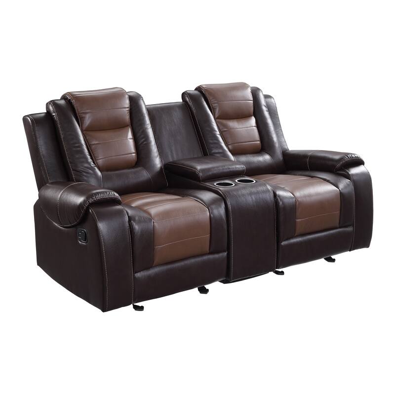 Mischa Double Glider Reclining Love Seat