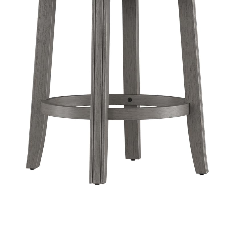 Hillsdale Santa Clara II Swivel Stool, Antique Gray