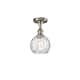 Option Clear Water Glass / Brushed Satin Nickel
