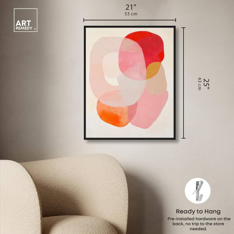 Gradient Genesis Canvas by Art Remedy