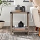 preview thumbnail 1 of 41, Middlebrook Kujawa 18-inch X-side Accent Table Grey Wash