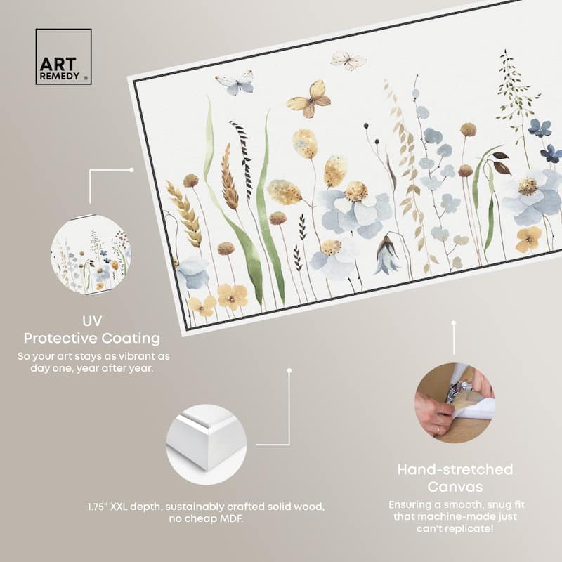 Blissful Spring Wide Panoramic Canvas by Art Remedy