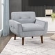 preview thumbnail 3 of 31, Milford Velvet Fabric Accent Chair