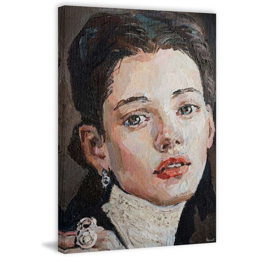 How Lovely Print on Wrapped Canvas