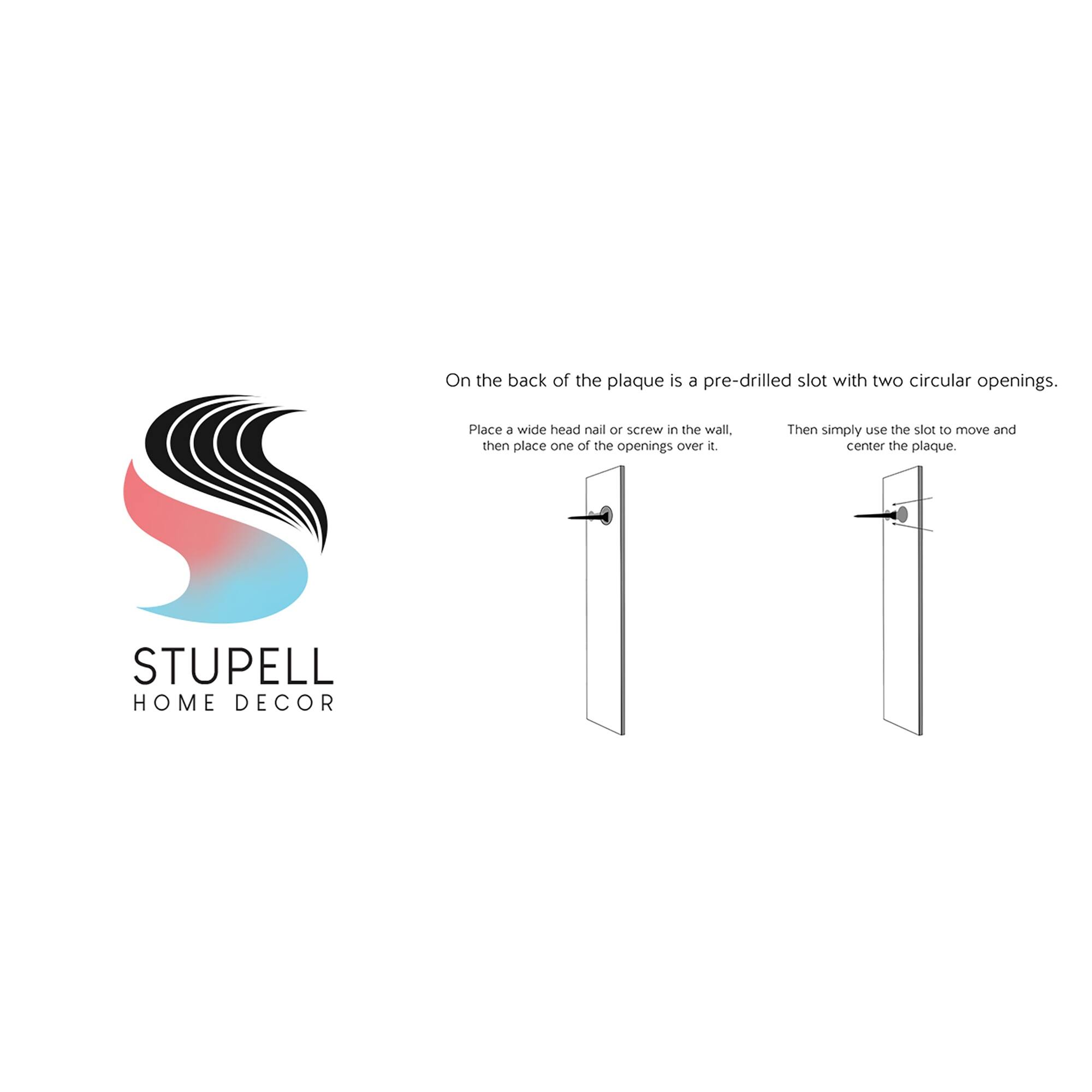 Stupell Industries Bold Stencil Graffiti Text Collage Dynamic Patterns ...