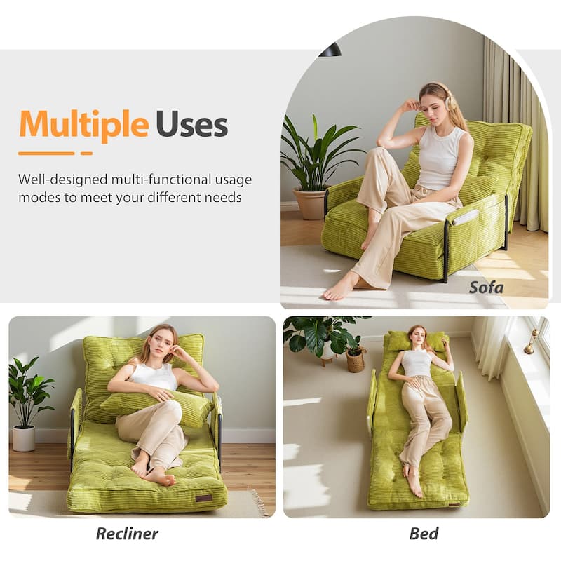 Bean Bag sofa,Floor Sofa Bed - 30"x25.6"