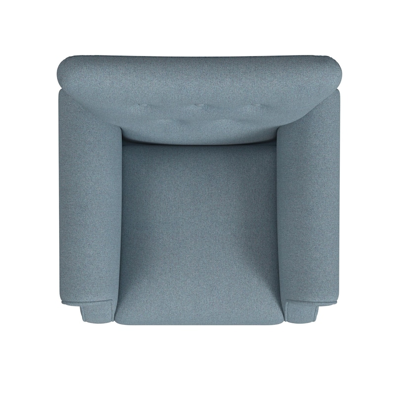HomePop Rolled Arm Accent Chair