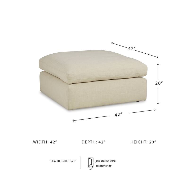 Signature Design by Ashley Elyza Oversized Accent Ottoman