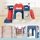 preview thumbnail 5 of 22, Toddler Slide, 8 in 1 Kids Indoor Slide for Toddler 1-3, Indoor Outdoor Toddler Playground, Baby Slide Toddler Slide Playset