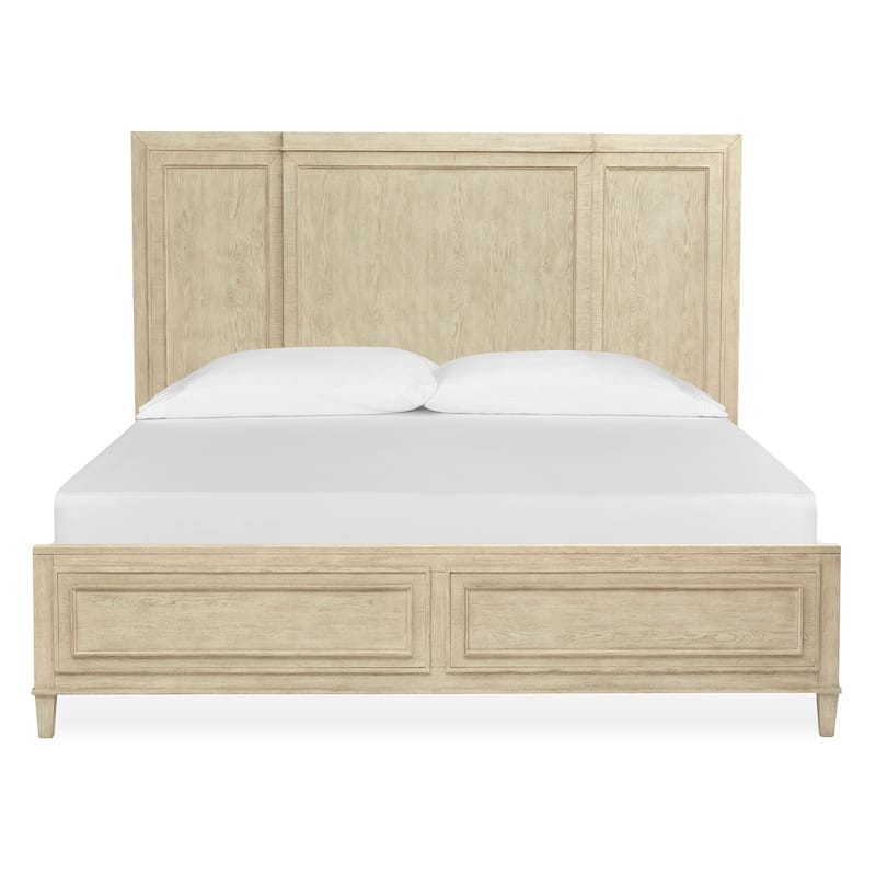 Magnussen Home Sheridan Limestone Panel Bed